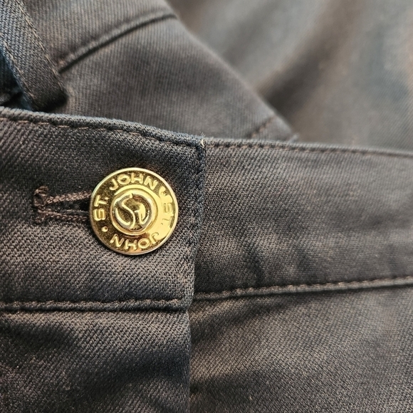 ST.JOHN Sport by Marie Trouser Pant Navy Office Career Classic - Picture 4 of 6